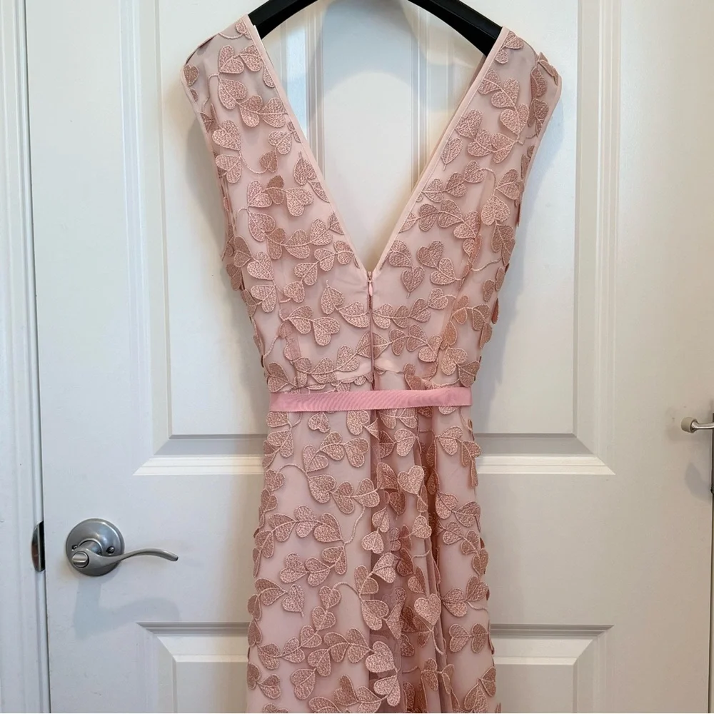 NWOT Marella by Max Mara Flora Long Dress Powder Pink Size: US6 M Spring/ Party - Picture 14 of 16